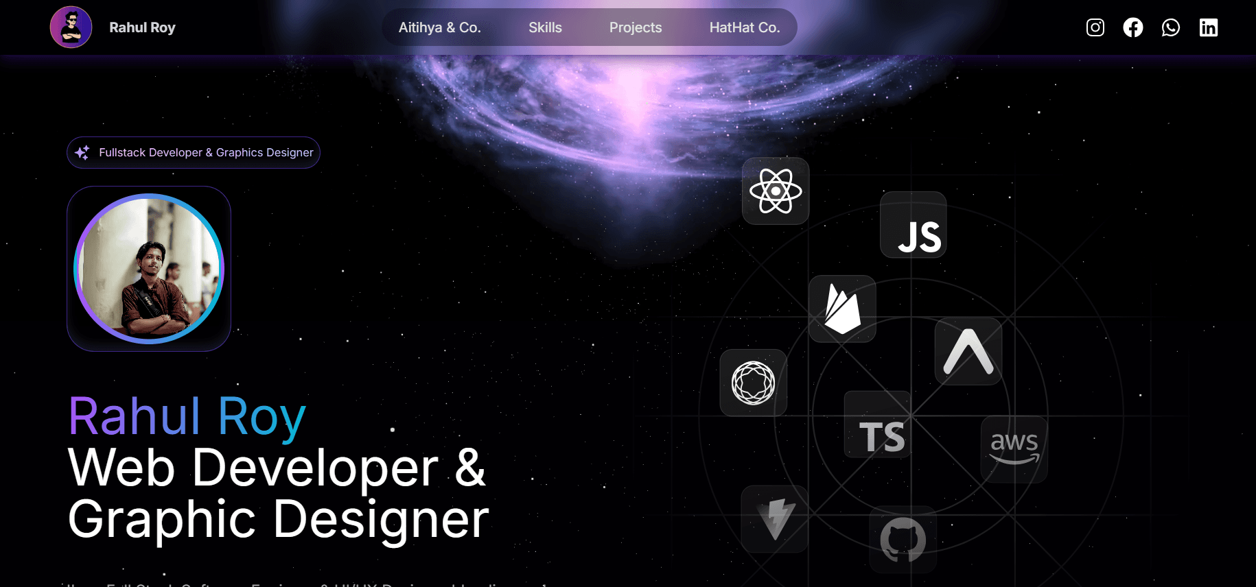 Next.js Portfolio Website